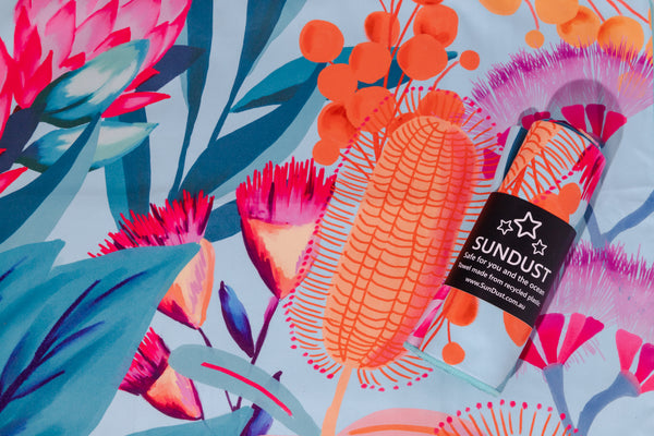 Bio Glitter Sunscreen & Banksia Beach Towel Bundle