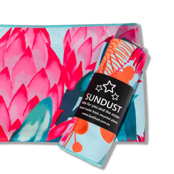 Banksia Beach Bag & Eco-Friendly Banksia Towel Bundle