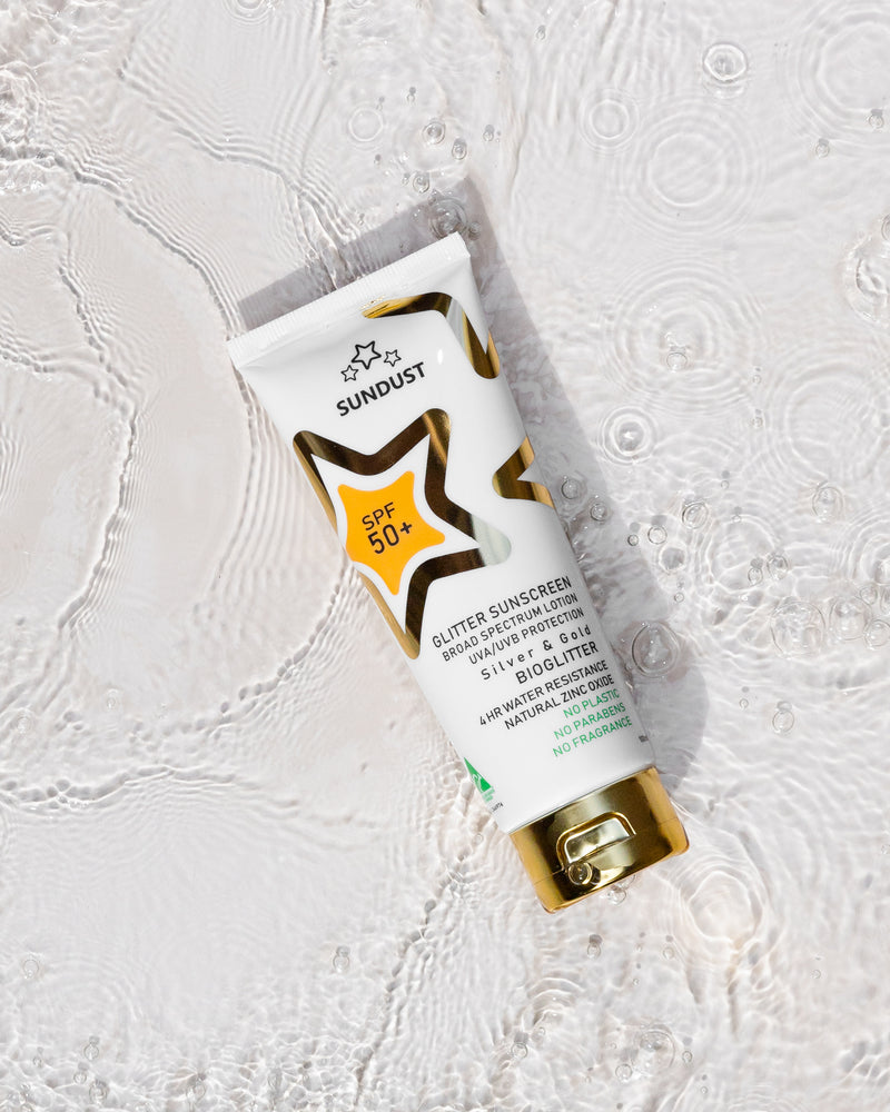 Bio Glitter Sunscreen & Banksia Beach Towel Bundle