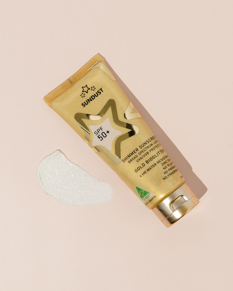 SunDust Gold Bio Shimmer SPF50+ Sunscreen