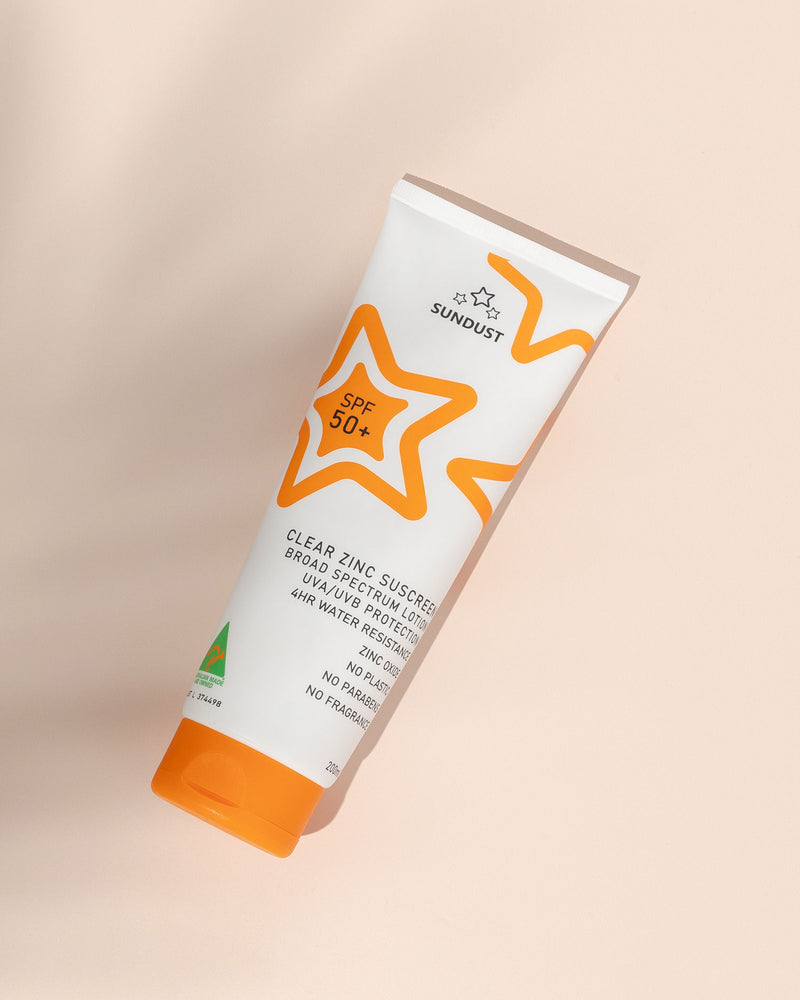 SunDust Clear Zinc SPF50+ Sunscreen