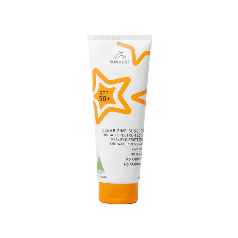 SunDust Clear Zinc SPF50+ Sunscreen