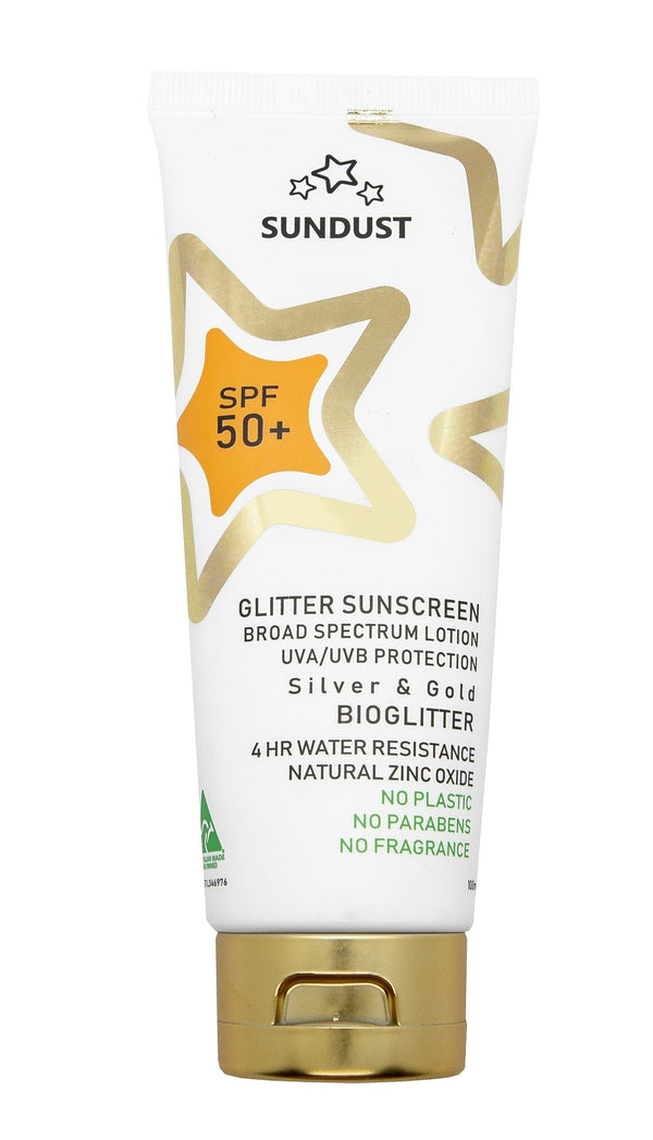 SunDust BioGlitter SPF50+ Sunscreen